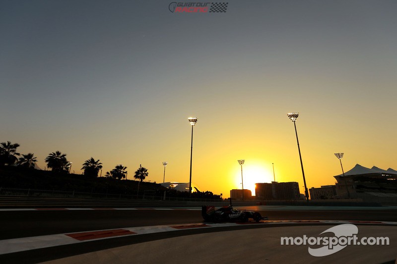 Motor Racing - Formula One Testing -  Abu Dhabi Test - Day Two - Abu Dhabi, UAE